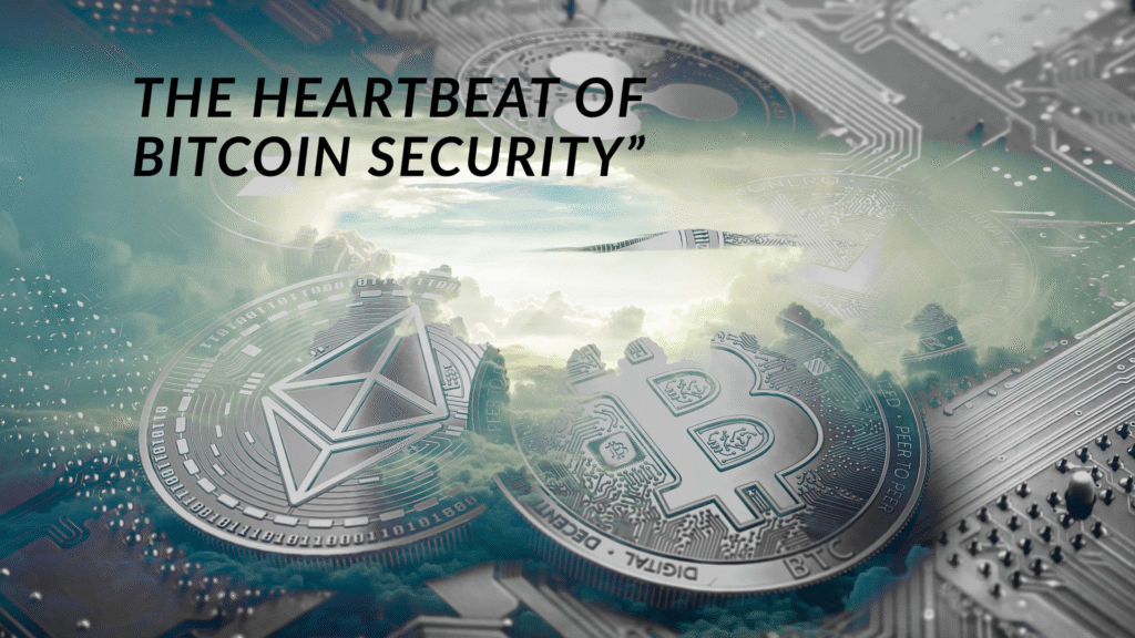 The Heartbeat of Bitcoin Security The Heartbeat of Bitcoin Security.